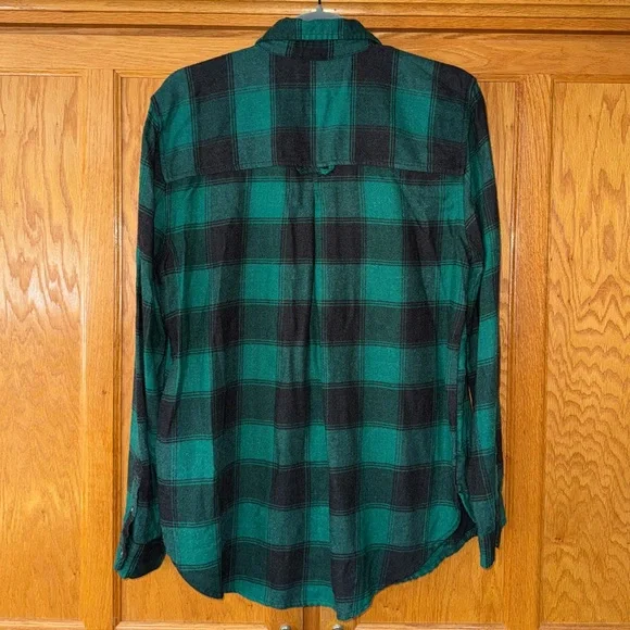 American Eagle Ahh-amazingly Soft Boyfriend Fit Flannel - Picture 2 of 4